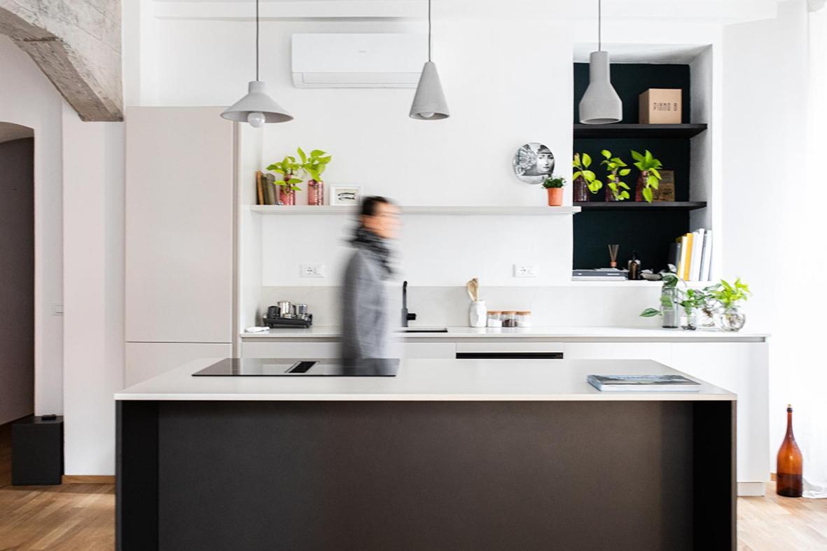 Casa G: Design Apartment Genoa Luaran gambar