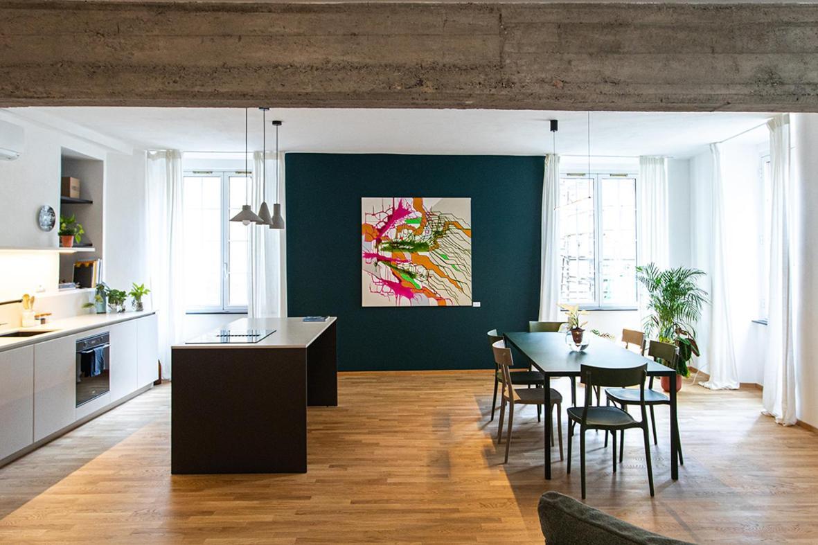 Casa G: Design Apartment Genoa Luaran gambar